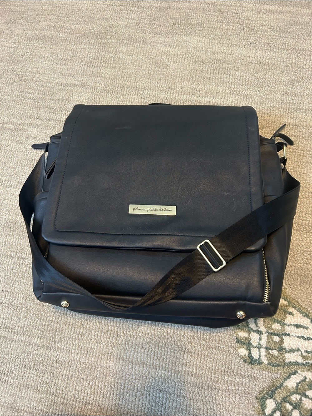 Petunia Pickle Bottom black diaper Bag